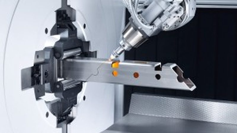 An awesome duo Tubing is a product of our times. It can be delicate and at the same time tough, and is predestined for lightweight construction — and for unusual solutions, too. The laser opens up new dimensions in tube processing.