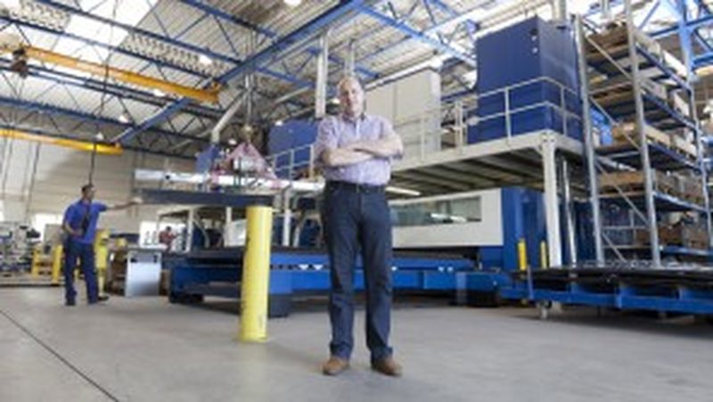 Down to earth “Those who work sustainably profit in two ways,” is Roland Kiefer’s opinion. That’s why Seeger Lasertechnik uses its laser machines to help climatize his buildings.