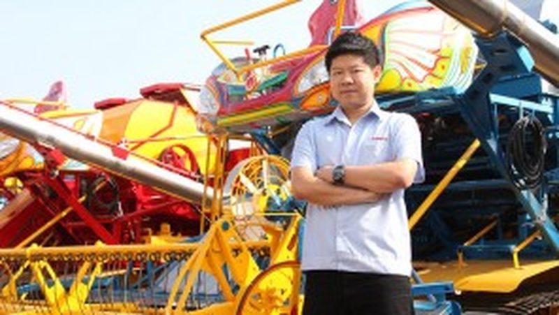 Made in Thailand TAMCO goes in for attractive designs for combines.