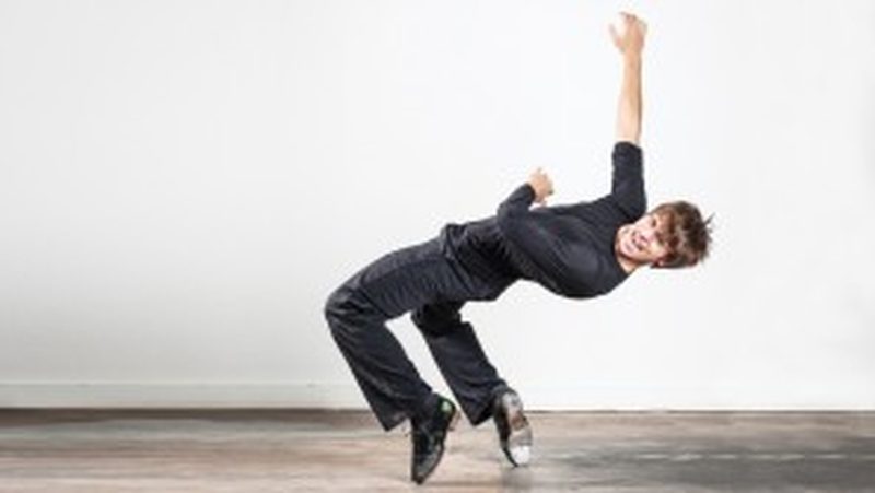 Setting the tempo When on the stage, Daniel Boraks entire body is in action, melting into the music, whose power is enhanced by his dancing. Rhythm is his language, shoes his instrument.