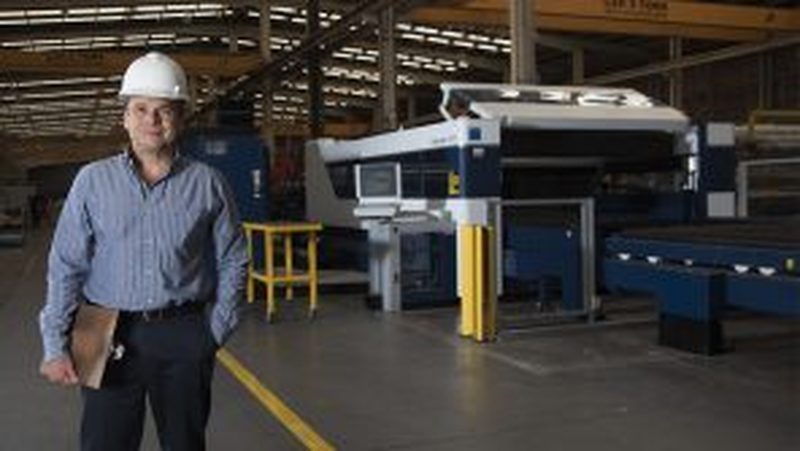 New opportunities six meters in length The new oversize format machine TruLaser 3060 from TRUMPF can process sheets as large as 6 x 2.5 meters. The new Highspeed cutting process for faster cutting ensures additional power.